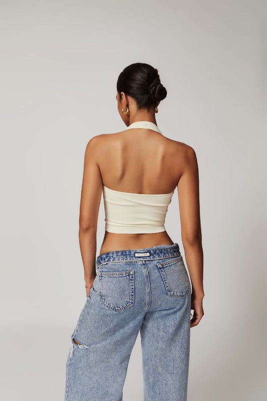 Bare Basics Halter - Oat