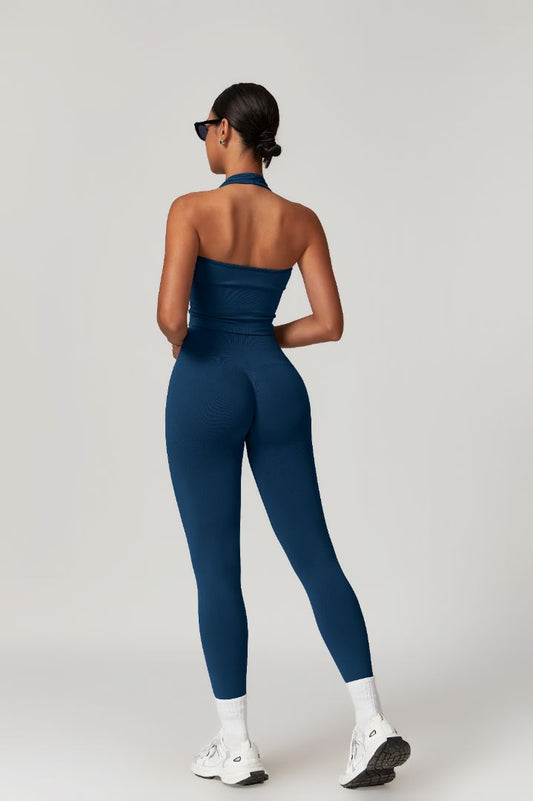 Bare Basics Halter - Slate Blue